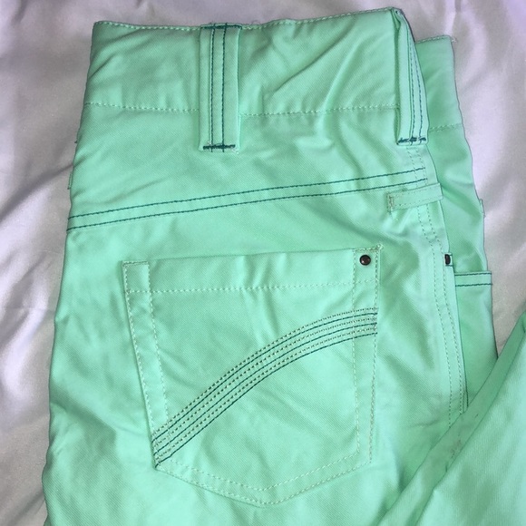 Aperture Kaleidoscope Mint 10K Stretch Snowboard Pants - Picture 9 of 12